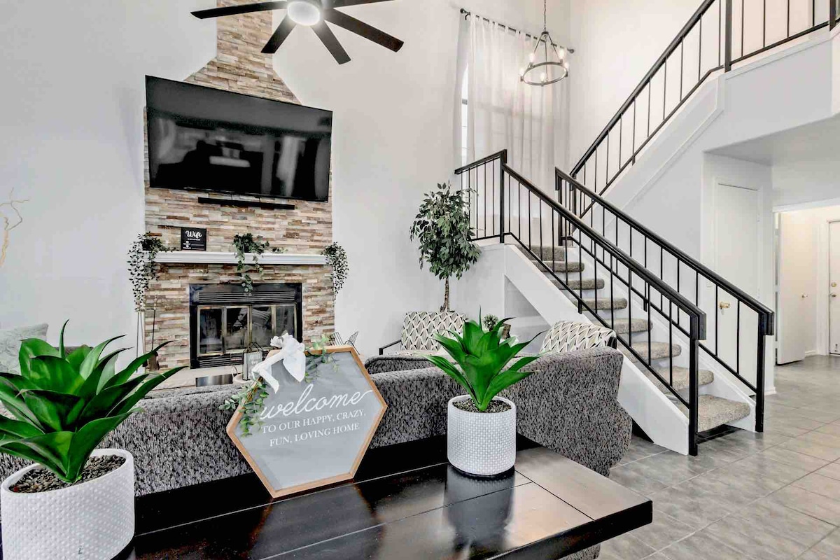 Bright living room